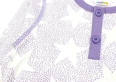 Joha natkjole stars and spot bomuld